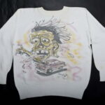 Vintage Auction File 38: Hand-Painted Hot-Rod Sweatshirt "Gene"