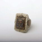 Vintage Auction File 36: Mexican Silver Skull Ring “13”