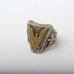 Vintage Auction File 37: Native-Indian Motif Silver Ring “Eagle”