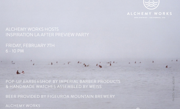 After PREVIEW PARTY at Alchemy Works on 2/7