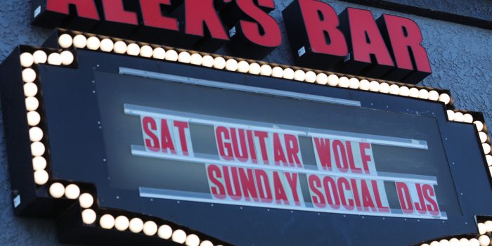 Tonight (6/17) Guitar Wolf play at Alex’s Bar in Long Beach CA!