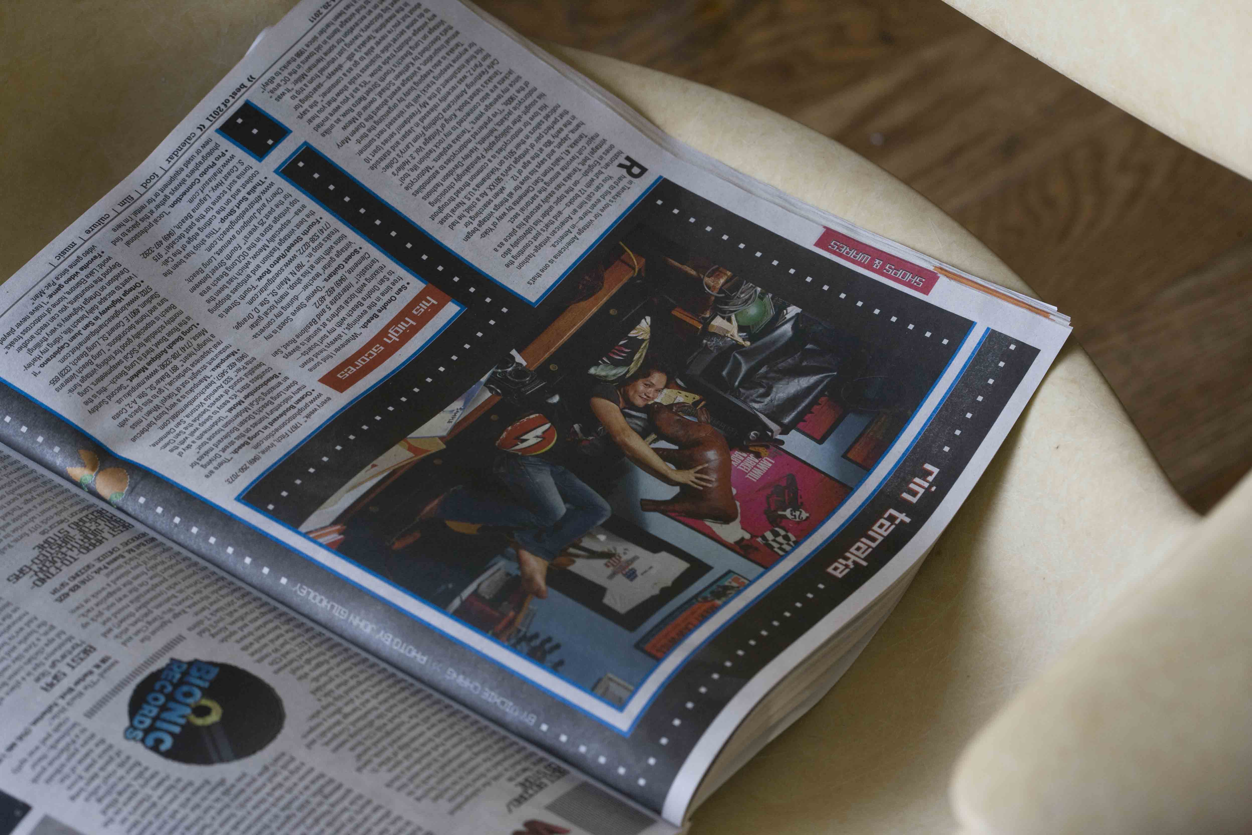Rin Tanaka appearing inside new OC Weekly!! 