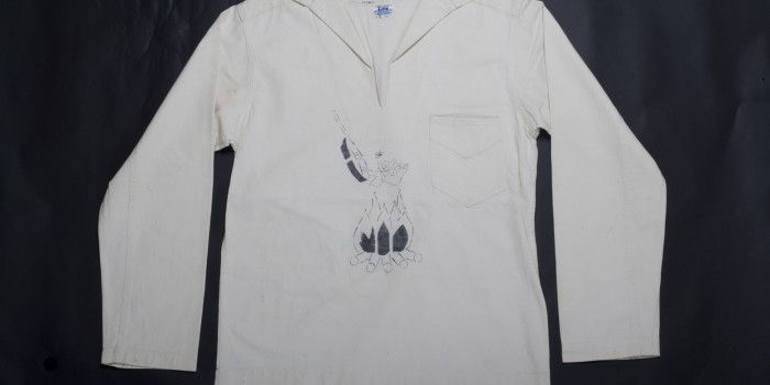 <!--:en-->Vintage Auction File 2: Lee’s Hand-Painted U.S. Navy Sailor-Jacket “1940”<!--:-->
