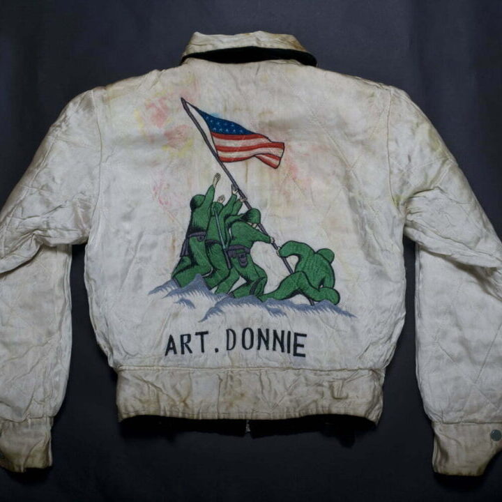 Vintage Auction File 3: Embroidered Japan-Tour Jacket  “Iwojima”