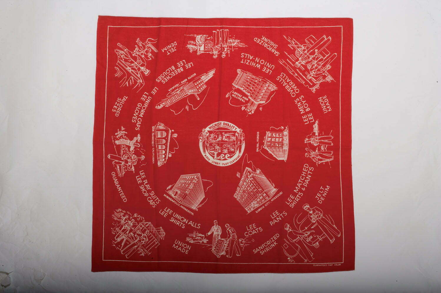 Vintage Auction File 25: Vintage Bandana “Lee”