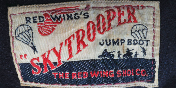 Vintage Auction File 39: Lace-up “Skytrooper” Military Jump Boots by The Red Wing Shoe Co.