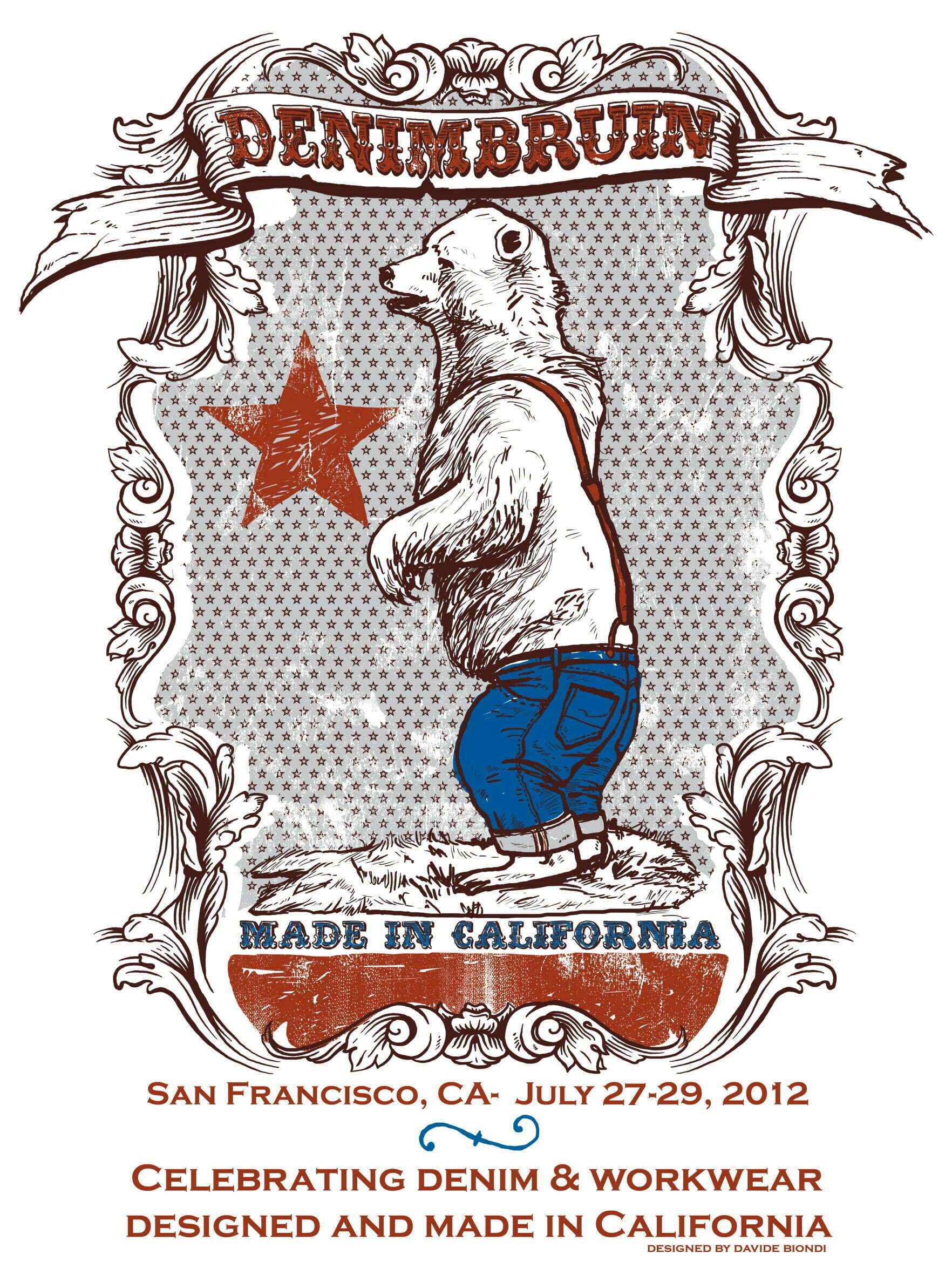 Our Italian exhibitor, BLUE BLANKET will join “Denimbruin” show in SF on 7/27-29/2012!