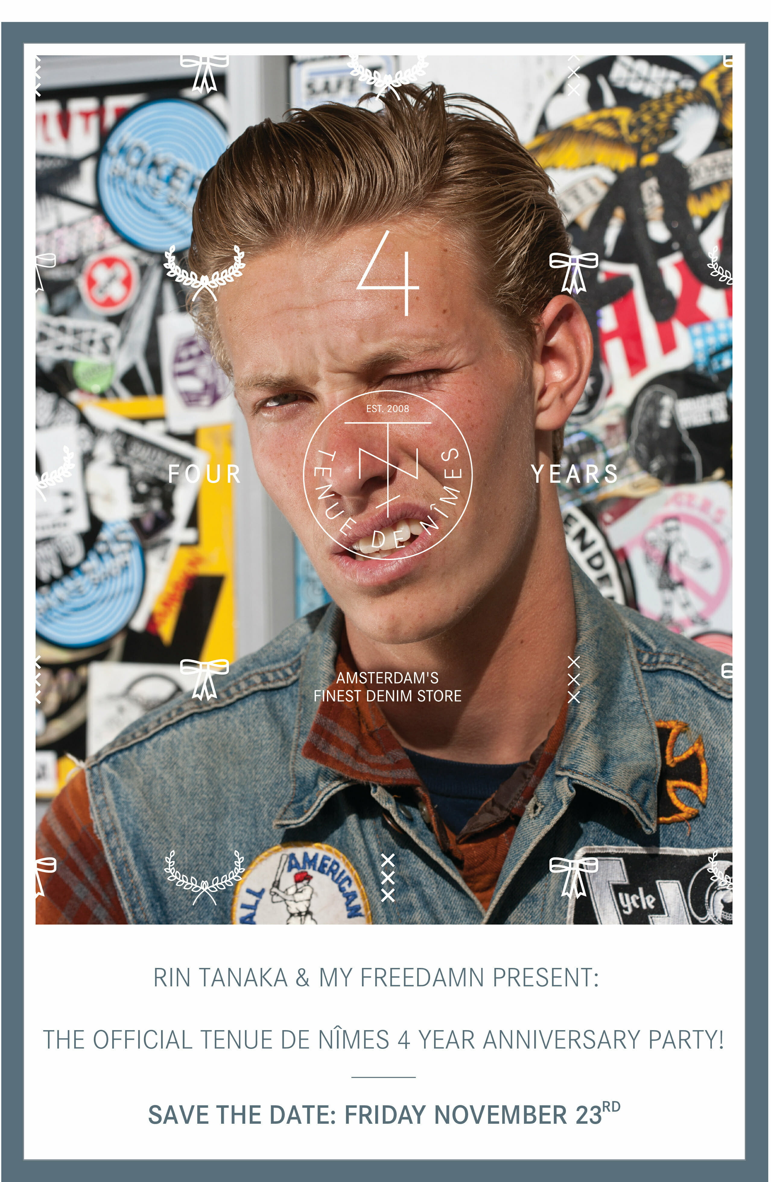 My Freedamn! Party will be held at Tenue de Nimes in Amsterdam, the Netherlands on 11/23!!