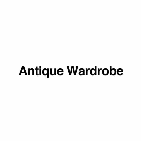 Antique Wardrobe