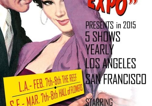 Our ticket buyers will get $5 off for Vintage Fashion Expo. on 2/7