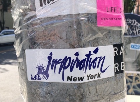 Inspiration NY sticker