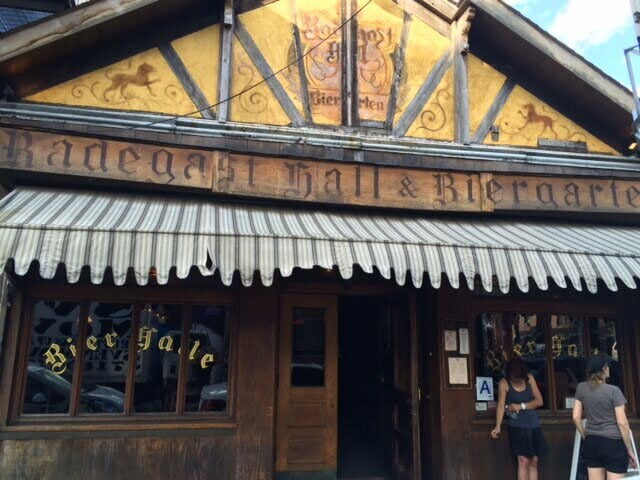 10/15 “Before” self-party at a BEER HALL in 3rd st Brooklyn NY: Radegast Hall & Biergarten
