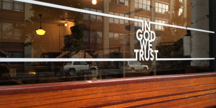 In God We Trust – Greenpoint