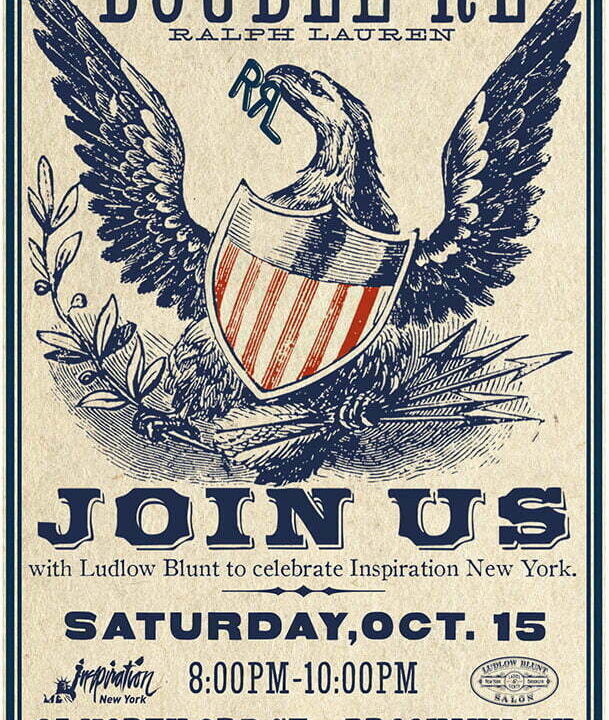 AFTER PARTY by RRL BROOKLYN on 10/15 (Sat) 8-10pm