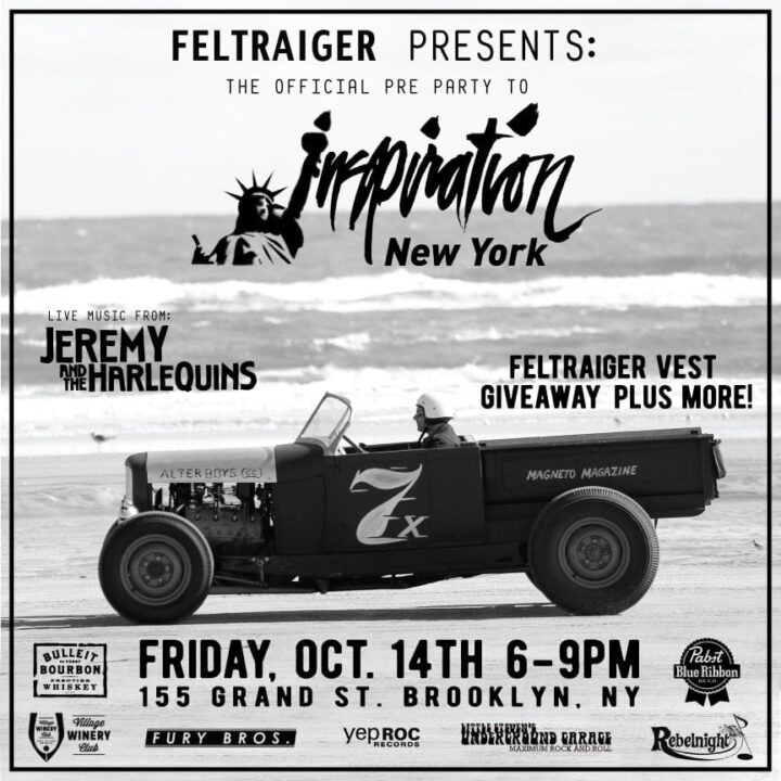 BEFORE PARTY tonight 10/14 at  Feltraiger
