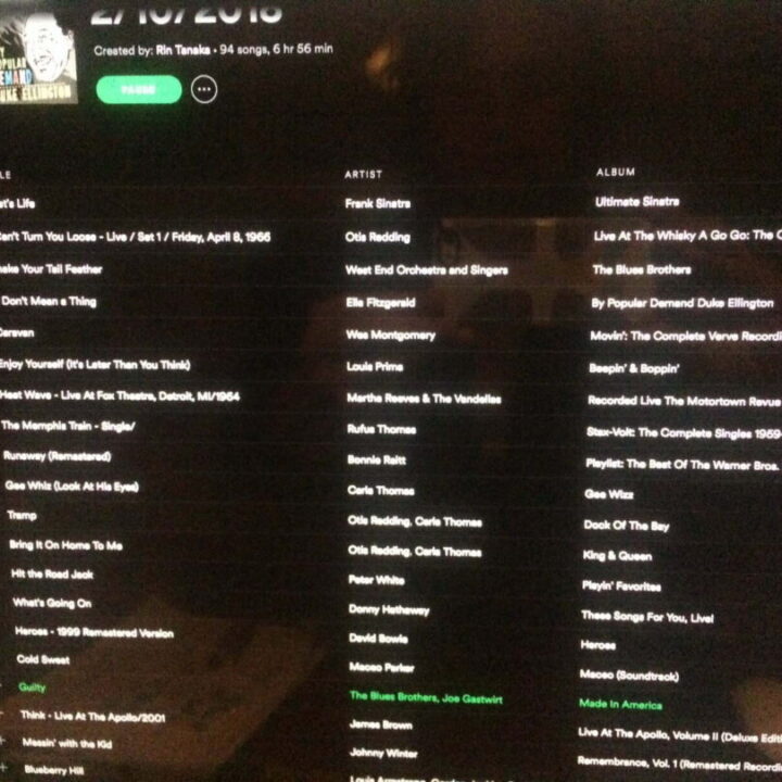 Inspiration Music Selection: Follow me my music selections at SPOTIFY!