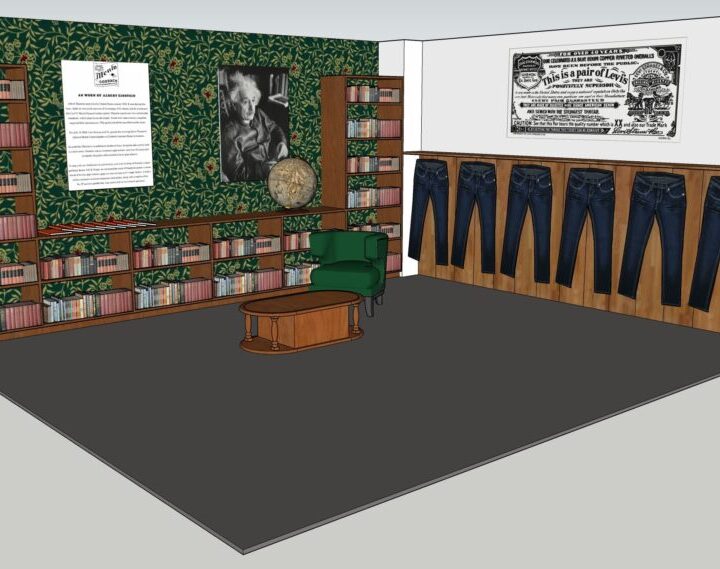 LVC will display an ORIGINAL Einstein jacket on 2/10 (Sat) 2-5pm only! WOW, Museum piece!!!