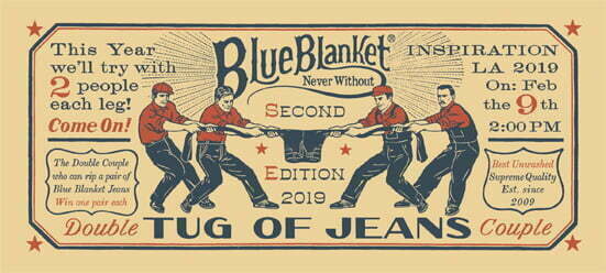 Tug of Jeans by Blue Blanket at 2pm 2/9!!