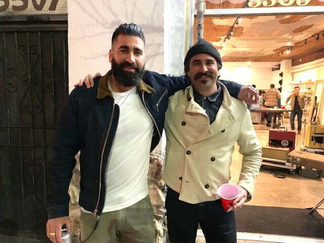 Great “After Preview” party at Freenote Cloth tonight!