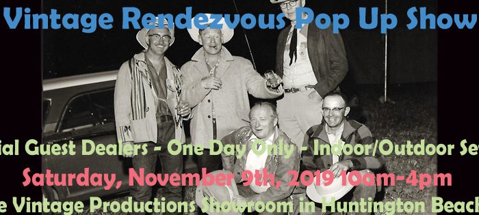 Vintage Rendezvous Pop Up Show on 11/9 10am-4pm!!
