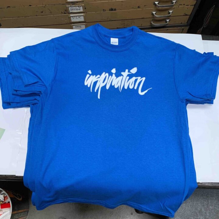Our staff t-shirts for the 2020 show is in Dodgers BLUE!