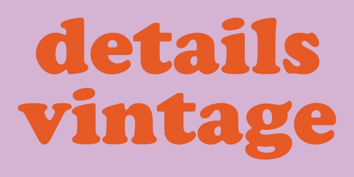 Details Vintage
