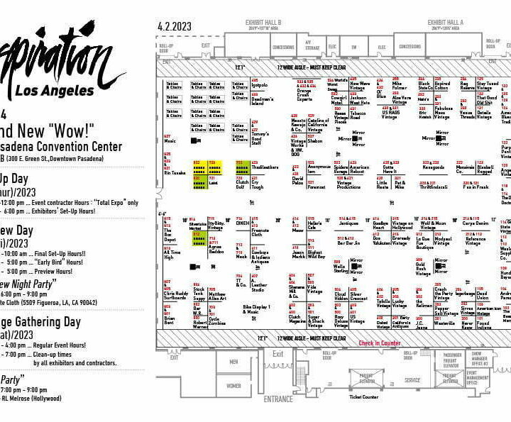 110 exhibitors from not only So-Cal, but also many states and countries!