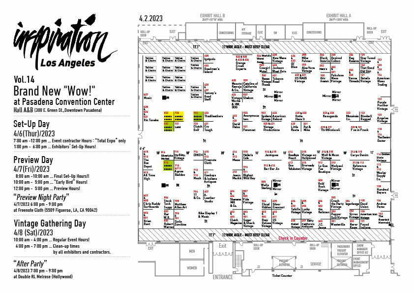 110 exhibitors from not only So-Cal, but also many states and countries!