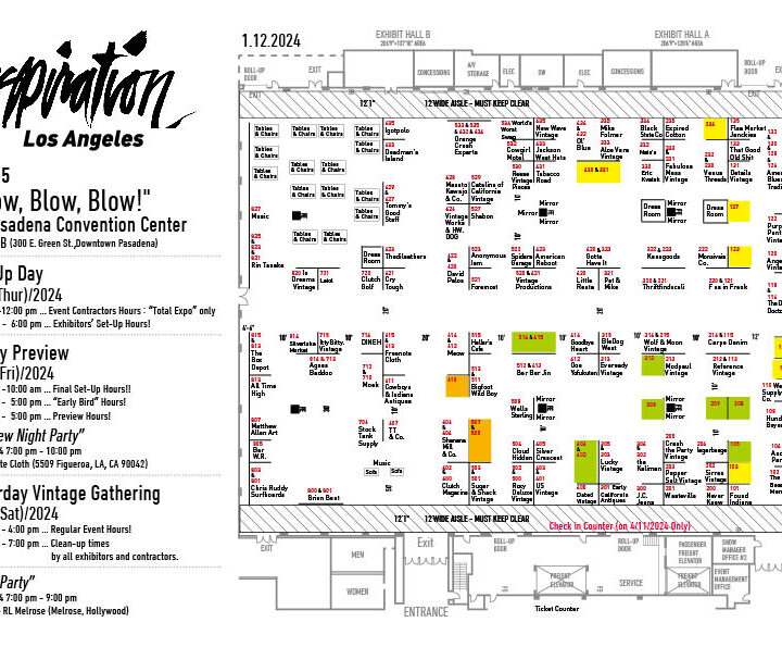 Spaces are available at Inspiration LA on 4/12-13 now!