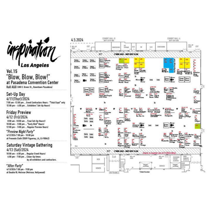 Few vendor’s spots are still available!