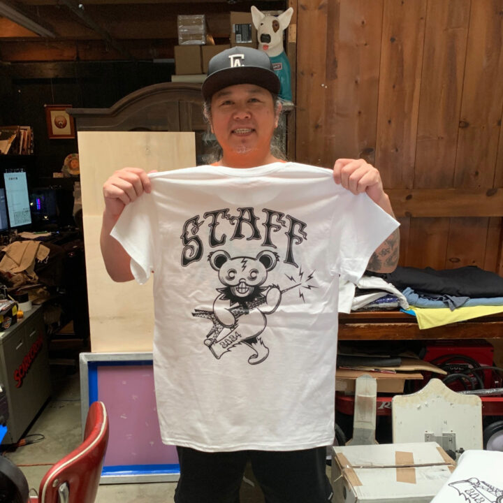 Our new “STAFF T-Shirts”!