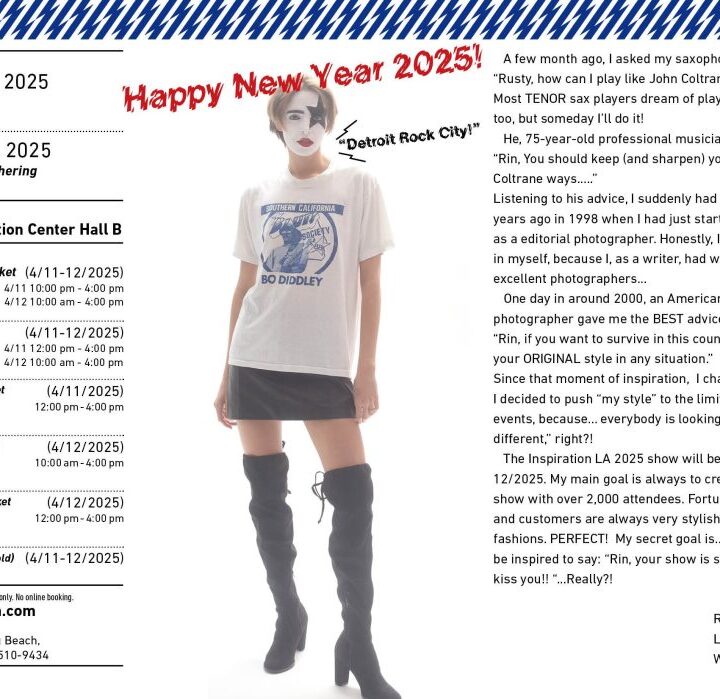 Event schedules and ticket prices!