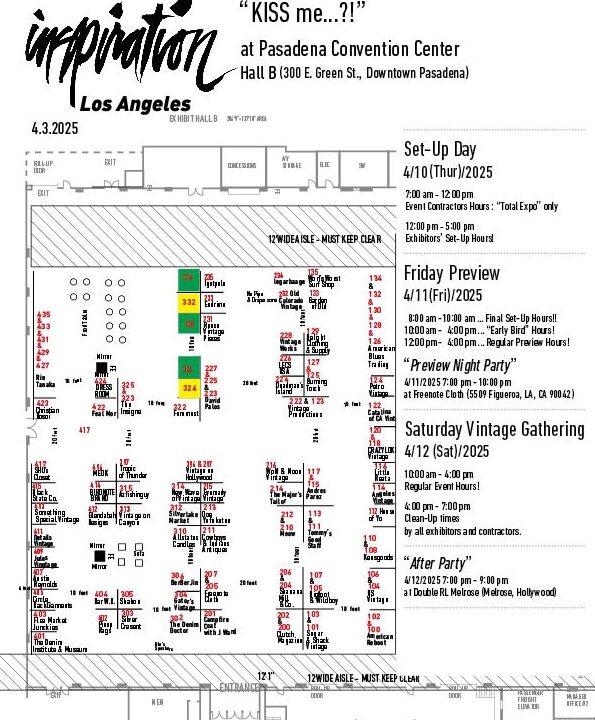 Only few booths available!
