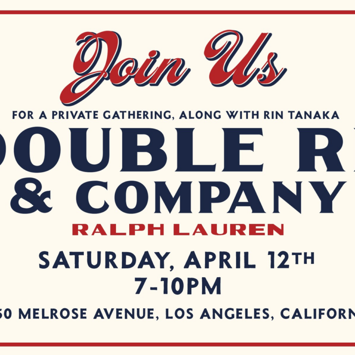 AFTER PARTY at Double RL on the night of 4/12!!