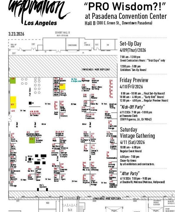 Only Few booth spaces available now!