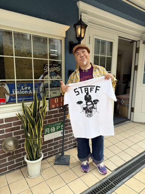 New “Inspiration Staff T-shirts” available at “Dapper’s” (Harajuku, Tokyo), too!